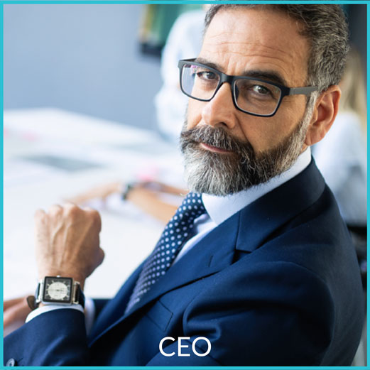 Altitude Recruitment Image of a CEO for CEO role listings